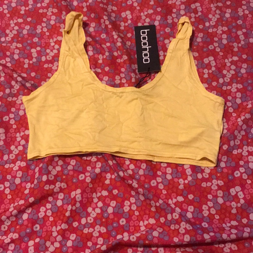 Yellow Basic Bralet